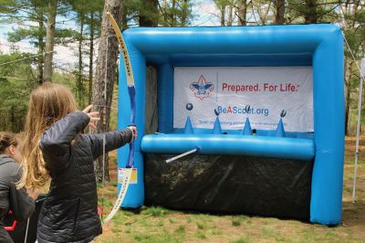 Spring Fest
The Sippican Lands Trust held its post town-wide clean up Spring Fest at Washburn Park on April 27, featuring music, inflatable archery, face painting, crafts, and booths to raise awareness of marine life and the effect of plastic on our oceans. Photos by Jean Perry
