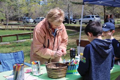 Spring Fest
The Sippican Lands Trust held its post town-wide clean up Spring Fest at Washburn Park on April 27, featuring music, inflatable archery, face painting, crafts, and booths to raise awareness of marine life and the effect of plastic on our oceans. Photos by Jean Perry
