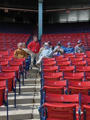 Fenway Park
On April 28, the Marion Council on Aging toured Fenway Park. Photos courtesy of Robert Pina
