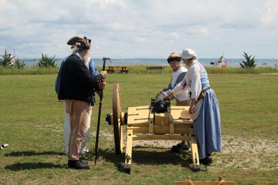 Silvershell Encampment
History was once again alive on Sunday, August 12, for the 2018 Silvershell Encampment in Marion. Participants setting up camp represented Fairhaven and its surrounding towns, as well as Wareham, Rehoboth, Yarmouth, and Rhode Island. Photos by Jean Perry
