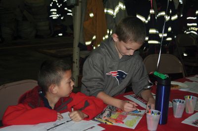 Marion Fire Department Open House
The Marion Fire Department held its annual Fire Station Open House on Monday, November 6, hauling out the red carpet to guests with free face painting, pizza, cookies, and of course, don’t forget the red plastic fire helmets! Photos by Jean Perry
