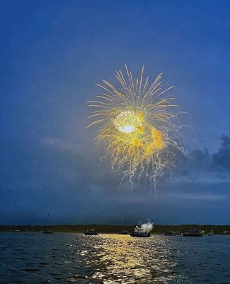 Fireworks
Marion’s July 1 fireworks as seen by Walpole resident Bill Burke.
