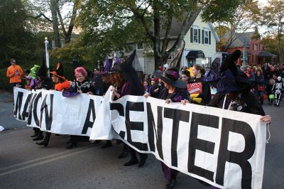 Marion Art Center Halloween Parade 
It looked as though nearly a thousand people came out for the Marion Art Center Halloween Parade on Monday, October 31. The event gets bigger and better every year, it seems, judging by the number of people and the degree of creativity when it comes to the costumes. Photos by Jean Perry
