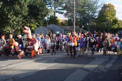 Marion Art Center Halloween Parade 
It looked as though nearly a thousand people came out for the Marion Art Center Halloween Parade on Monday, October 31. The event gets bigger and better every year, it seems, judging by the number of people and the degree of creativity when it comes to the costumes. Photos by Jean Perry
