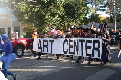 Marion Art Center Halloween Parade 
It looked as though nearly a thousand people came out for the Marion Art Center Halloween Parade on Monday, October 31. The event gets bigger and better every year, it seems, judging by the number of people and the degree of creativity when it comes to the costumes. Photos by Jean Perry
