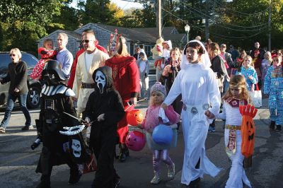 Marion Art Center Halloween Parade 
It looked as though nearly a thousand people came out for the Marion Art Center Halloween Parade on Monday, October 31. The event gets bigger and better every year, it seems, judging by the number of people and the degree of creativity when it comes to the costumes. Photos by Jean Perry
