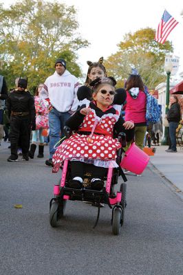 Marion Art Center Halloween Parade 
It looked as though nearly a thousand people came out for the Marion Art Center Halloween Parade on Monday, October 31. The event gets bigger and better every year, it seems, judging by the number of people and the degree of creativity when it comes to the costumes. Photos by Jean Perry
