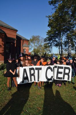 Marion Halloween Parade 2017
Halloween in the Marion village is one event that shouldn’t be missed! Hundreds upon hundreds of little ghosts, ghouls, and goblins took to the streets to show off their costumes and follow it up with some treats (no tricks) and refreshments at the Marion Music Hall, sponsored by those very kind witches at the Marion Art Center. The Sippican School students led the parade under the direction of Hannah Moore. Photo by Paul Lopes
