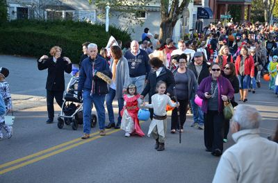 Marion Halloween Parade 2017
Halloween in the Marion village is one event that shouldn’t be missed! Hundreds upon hundreds of little ghosts, ghouls, and goblins took to the streets to show off their costumes and follow it up with some treats (no tricks) and refreshments at the Marion Music Hall, sponsored by those very kind witches at the Marion Art Center. The Sippican School students led the parade under the direction of Hannah Moore. Photo by Paul Lopes
