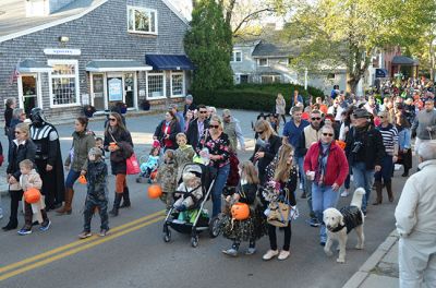 Marion Halloween Parade 2017
Halloween in the Marion village is one event that shouldn’t be missed! Hundreds upon hundreds of little ghosts, ghouls, and goblins took to the streets to show off their costumes and follow it up with some treats (no tricks) and refreshments at the Marion Music Hall, sponsored by those very kind witches at the Marion Art Center. The Sippican School students led the parade under the direction of Hannah Moore. Photo by Paul Lopes
