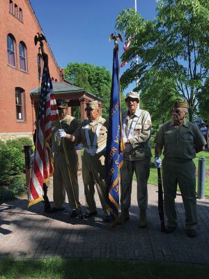 Memorial Day in Marion
Marion’s Memorial Day observances included guest speaker Professor James Holmes of the US Naval War College. Photos by Marilou Newell
