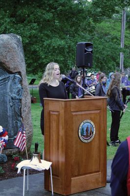 Marion Memorial Day
The Town of Marion held its Memorial Day Ceremony 2021 on May 31 at Old Landing, officiated by Major Andrew Bonney of the United States Air Force and featuring keynote speaker Dr. Steven L. Pierce of the College of Distance Education at the U.S. Naval War College in Newport, Rhode Island. Photos by Mick Colageo
