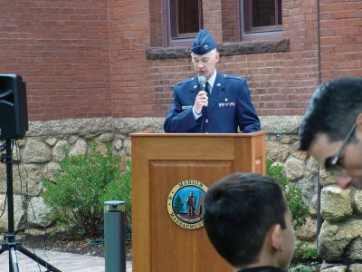  Memorial Day ceremonies in Marion
The Memorial Day ceremonies in Marion made for a day to remember, including everything from great performances by the Sippican School Band and the Portuguese American Band as well as riveting speeches by Captain Andrew Bonney and Lt. Col. Jeremy W. Beaven. Photos by Caleb Jagoda
