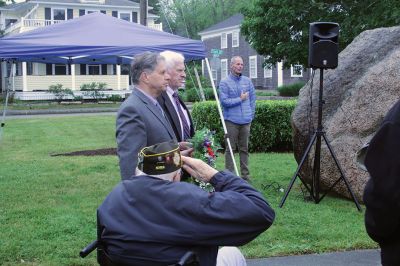 Marion Memorial Day
The Town of Marion held its Memorial Day Ceremony 2021 on May 31 at Old Landing, officiated by Major Andrew Bonney of the United States Air Force and featuring keynote speaker Dr. Steven L. Pierce of the College of Distance Education at the U.S. Naval War College in Newport, Rhode Island. Photos by Mick Colageo
