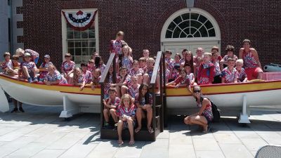 Silvershell Summer Program
The Silvershell Summer Program took a field trip today to the New Bedford Whaling Museum. Photo courtesy Donna Hemphill
