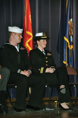 Marion  Veterans Day Ceremony
Marion held its annual Veterans Day ceremony on November 11 at Sippican School, featuring Navy Lieutenant Heather Hutchison as the main speaker. Photos by Sarah French Storer
