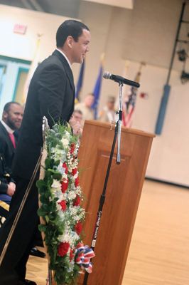 Marion Veterans Day
Following the town’s Veterans Day observance, the Marion Council on Aging hosted a lunch for veterans at the Benjamin D. Cushing Community Center. Photos courtesy Robert Pina
