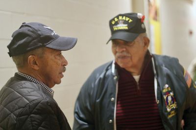 Marion Veterans Day
Following the town’s Veterans Day observance, the Marion Council on Aging hosted a lunch for veterans at the Benjamin D. Cushing Community Center. Photos courtesy Robert Pina
