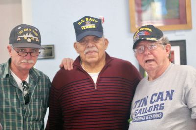 Marion Veterans Day
Following the town’s Veterans Day observance, the Marion Council on Aging hosted a lunch for veterans at the Benjamin D. Cushing Community Center. Photos courtesy Robert Pina
