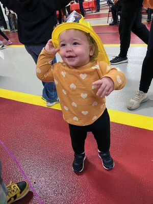 Mattapoisett’s Fire Department
Mattapoisett’s Fire Department opened its doors to the community on October 12 with a grand party filled with family, friends and pizza. The event was an opportunity for the department to highlight fire prevention while tiny tots donned helmets and rang the bell on an antique fire engine. “It’s a great success,” said Chief Andrew Murray of the event that hosted several hundred people of all ages. New Fire Engine Number 3 was on display having just a day before been added to the fleet. 
