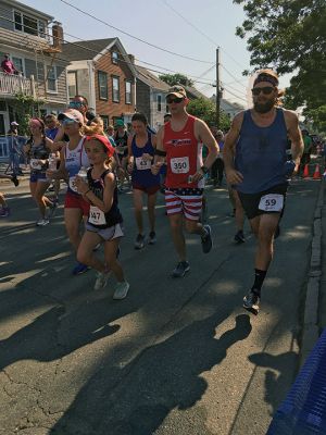 Mattapoisett Road Race
Mattapoisett’s 49th Annual 4th of July Road Race posted a record number of participants. The youngest racers were 6 years old and the youngest at heart, 85. Photos by Marilou Newell
