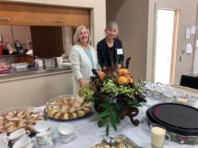 Mattapoisett Woman’s Club
Members of the Mattapoisett Woman’s Club gathered to celebrate their 80th anniversary on October 21. The MWC has been supporting local and regional charities and local student graduates with scholarships since the inception of the club in 1941. Photos by Cindy Turse
