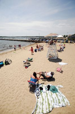 Opening Day
Beachgoers celebrated the official opening of the Mattapoisett Town Beach on June 20. The beach house has been renovated and was ready for the roughly 200 participants in Mattapoisett Recreation’s Beach Olympics and other family activities. Photos by Felix Perez
