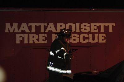 Mattapoisett Fire Department Open House
Thursday, October 13 was the Annual Mattapoisett Fire Department Open House at the fire station. During open house, families can tour the station, enjoy refreshments, make crafts, try out the fire hose, and watch demonstrations such as the Jaws of Life extraction and the much-anticipated fire extinguishing event. Photos by Jean Perry
