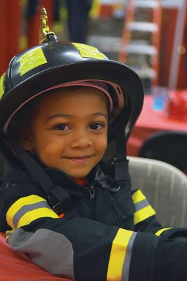 An Ounce of Prevention
Celebrating Fire Prevention Week, the Mattapoisett Fire Department held its annual Open House on October 12, featuring its live fire demonstration, refreshments, and assorted kid-friendly activities to raise awareness of fire safety. Photos by Glenn C. Silva
