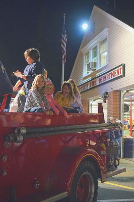 An Ounce of Prevention
Celebrating Fire Prevention Week, the Mattapoisett Fire Department held its annual Open House on October 12, featuring its live fire demonstration, refreshments, and assorted kid-friendly activities to raise awareness of fire safety. Photos by Glenn C. Silva
