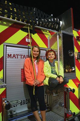 An Ounce of Prevention
Celebrating Fire Prevention Week, the Mattapoisett Fire Department held its annual Open House on October 12, featuring its live fire demonstration, refreshments, and assorted kid-friendly activities to raise awareness of fire safety. Photos by Glenn C. Silva
