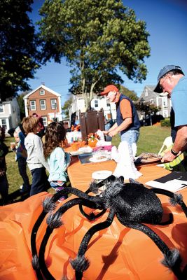 Fall Family Fun Fest
The Mattapoisett Lions Club hosted another Fall Family Fun Fest on Saturday, October 21 at Shipyard Park in Mattapoisett, featuring games like Corn Hole and Pin the Nose of the Pumpkin, as well as hayrides, refreshments, and goodies for the kids. Photos by Glenn C. Silva
