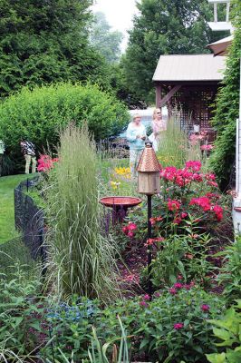 Mattapoisett Woman's Club Garden Tour
The Mattapoisett Woman's Club Garden Tour covered properties on both sides of Route 6 including homes in the village area and two addresses at the Bay Club on June 24. Photos by Mick Colageo
