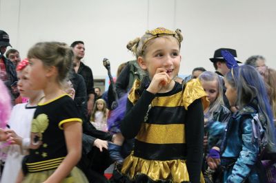 Annual Halloween Costume Contest 
The Mattapoisett Police Department’s Annual Halloween Costume Contest had spectators spinning in circles as the most creative than ever costumes paraded around the Center School gymnasium Thursday night. The costumes were such a hit, even the judges had a hard time choosing the winners of each age group. Photos by Jean Perry
