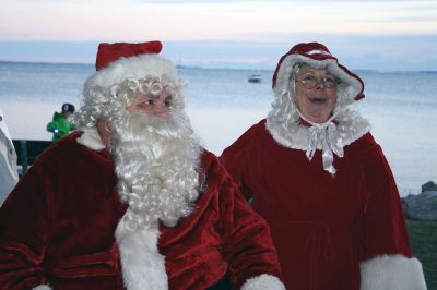 Holiday in the Park
T’was the fortnight before Christmas and all through the park, every creature was stirring including Santa, Mrs. Claus, Rudolph, and Frosty the Snowman! On Saturday, December 10, hundreds turned out for Mattapoisett’s holiday celebration at Shipyard Park where fun, free food, and frolicking characters made for a great night of revelry leading up to the tree lighting. Photos by Jean Perry
