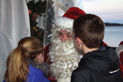 Holiday in the Park
T’was the fortnight before Christmas and all through the park, every creature was stirring including Santa, Mrs. Claus, Rudolph, and Frosty the Snowman! On Saturday, December 10, hundreds turned out for Mattapoisett’s holiday celebration at Shipyard Park where fun, free food, and frolicking characters made for a great night of revelry leading up to the tree lighting. Photos by Jean Perry
