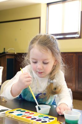 “Frozen” at the Library
While it was warm and sunny outdoors, it was “Frozen” inside the Mattapoisett Library on Friday, February 19. Young library patrons enjoyed a number of Disney’s “Frozen” activities, with even a few Elsas stopping by to join in the fun. Photos by Colin Veitch
