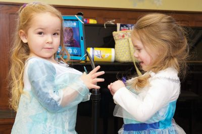 “Frozen” at the Library
While it was warm and sunny outdoors, it was “Frozen” inside the Mattapoisett Library on Friday, February 19. Young library patrons enjoyed a number of Disney’s “Frozen” activities, with even a few Elsas stopping by to join in the fun. Photos by Colin Veitch
