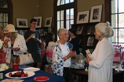 Mattapoisett Library Volunteer Recognition Reception
The Mattapoisett Library held its annual Volunteer Recognition Reception on July 13. Library Director Susan Pizzolato and staff recognized the importance of the 125 volunteer corps that aids in everything from putting books back on shelves to helping high school students write letters to caring for the library’s live animals to aiding in preparing resumes for college applications. Pizzolato said, “The staff couldn’t deliver the level of service they do without our volunteers. 
