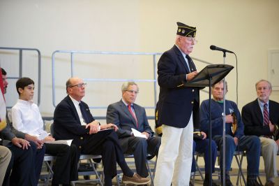 Mattapoisett Memorial Day
The rainy weather kept the Monday Memorial Day observances inside in Marion and Mattapoisett and, although the parades were both canceled, plenty of residents turned out to remember the brave souls we lost in war and honor their memories. Mattapoisett photos by Colin Veitch and Marion photos by Denzil Ernstzen 
