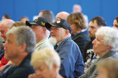 Mattapoisett Memorial Day
The rainy weather kept the Monday Memorial Day observances inside in Marion and Mattapoisett and, although the parades were both canceled, plenty of residents turned out to remember the brave souls we lost in war and honor their memories. Mattapoisett photos by Colin Veitch and Marion photos by Denzil Ernstzen 
