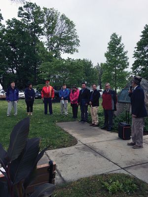 Mattapoisett Memorial Day
The Florence Eastman Post 280 of the American Legion held Memorial Day observances at the war memorials located on the Mattapoisett Library grounds. Photos by Marilou Newell
