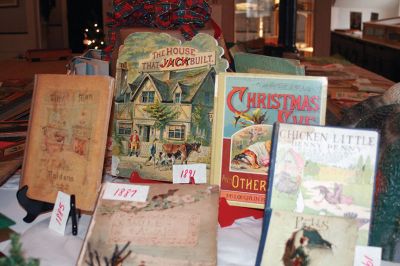 Mattapoisett Historical Society Museum 
The Mattapoisett Historical Society Museum hosted a series of winter holiday activities on Saturdays during the month of December. One of the activities was reading favorite stories, both old and new. Photos by Marilou Newell
