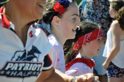 Race to the Finish 
July 4th morning in Mattapoisett means its time for the annual Mattapoisett July 4th Road Race, a five-miler that starts and finishes at Shipyard Park. The proceeds fund scholarships to ORR graduates. Photos by Sarah French Storer
