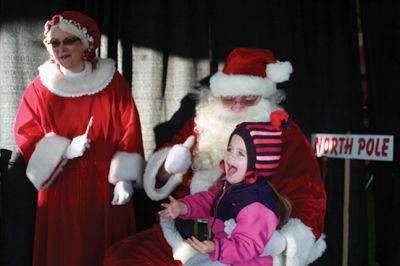 Mattapoisett Christmas
Santa, Rudolph, and Frosty -- plus food, crafts for kids, and the annual tree lighting are some of the hallmarks of a Mattapoisett Christmas. The Mattapoisett Lion’s Club in partnership with local businesses hosted the annual tree lighting at Shipyard Park on Saturday, December 13. The Lions also collected toys and canned goods in support of local charities. Photos by Marilou Newell
