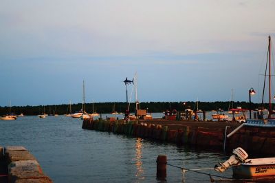 Mattapoisett Town Wharf 
Pictured here is the Mattapoisett Town Wharf in the evening. Photo courtesy Morgan Browning
