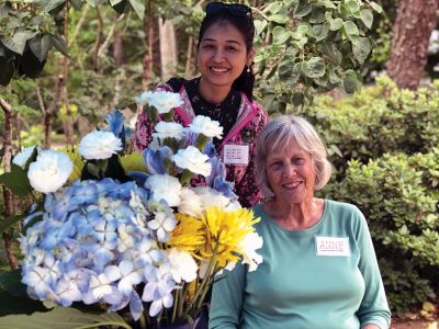 Mattapoisett Woman's Club Garden Tour
Members of the Mattapoisett Woman’s Club during Saturday morning's Garden Tour. Photo courtesy of Jennifer Shepley
