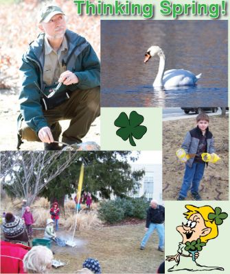 March 17, 2011
On the Cover (top): Valerie and Nick Wisniewski from Walnut Hill Tracking and Nature Center presented an informative slide show at The Marion Natural History Museum on March 12, 2011. Photo by Felix Perez. (Bottom): The Marion Natural History Museums after-school program featured Rockets with Dr. Dills of the UMass Dartmouth Chemistry Department on March 2, 2011. March 17, 2011 edition
