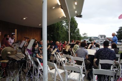 Marion Town Band
The Marion Bandstand came alive on July 21 with its Friday night concert series. Photos by Mick Colageo
