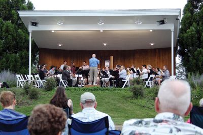 Marion Town Band
The Marion Bandstand came alive on July 21 with its Friday night concert series. Photos by Mick Colageo
